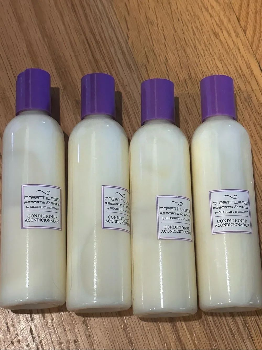 4Pk Breathless Luxury Spa Conditioner Set